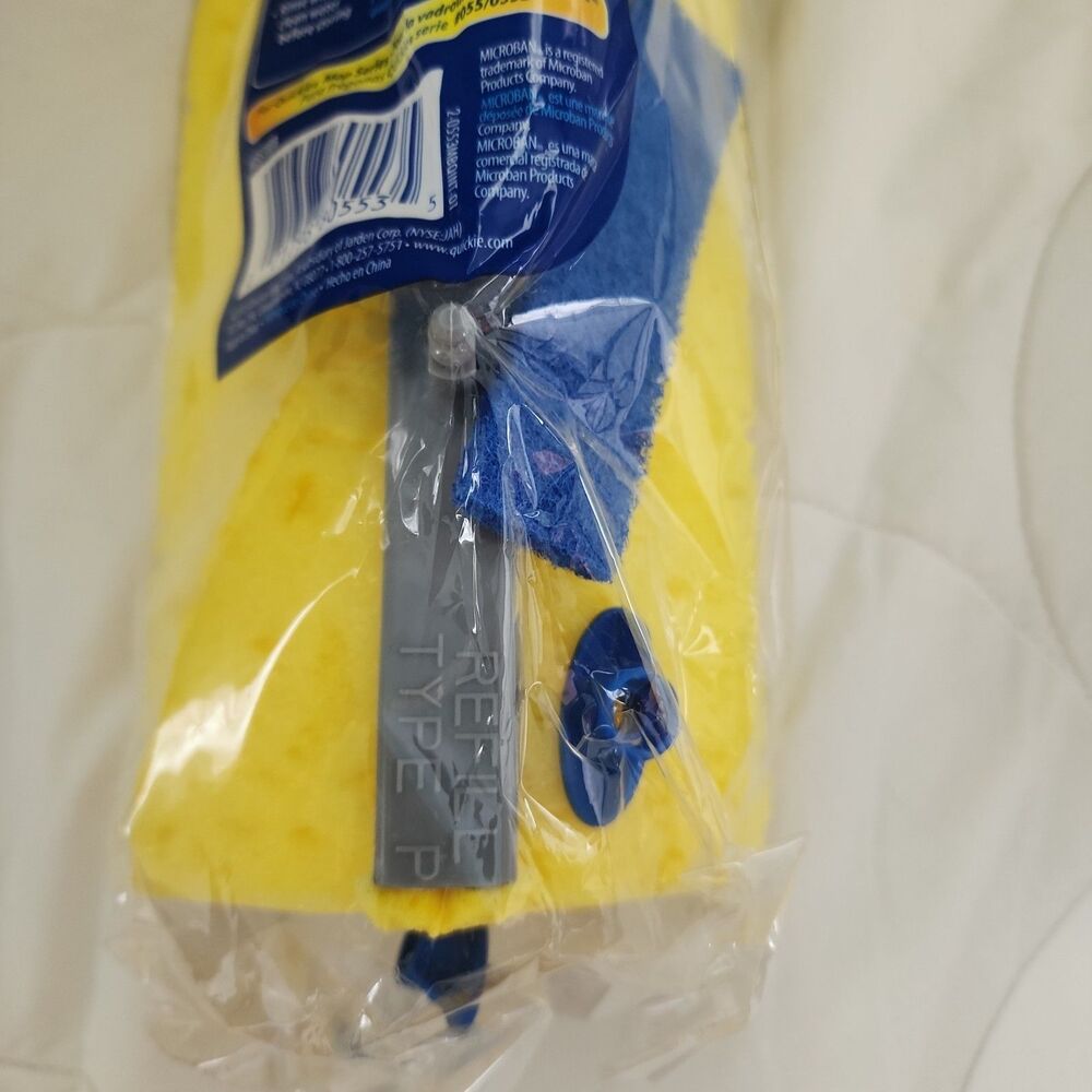 Quickie Jumbo Mop & Scrub Roller Mop Refill Lot Of 2 Type P Fits 055/055B - Picture 4 of 4